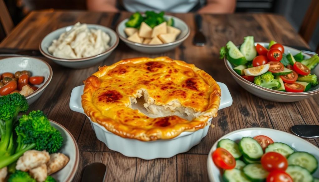 chicken pot pie sides