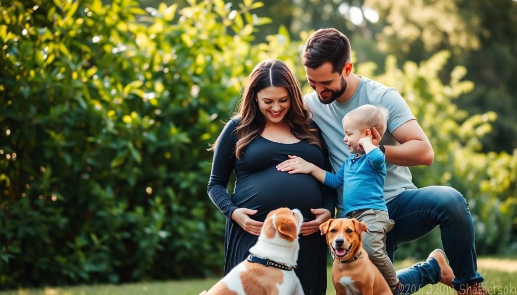 family maternity photos