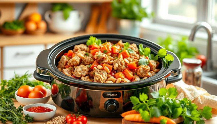 high protein crock pot recipes