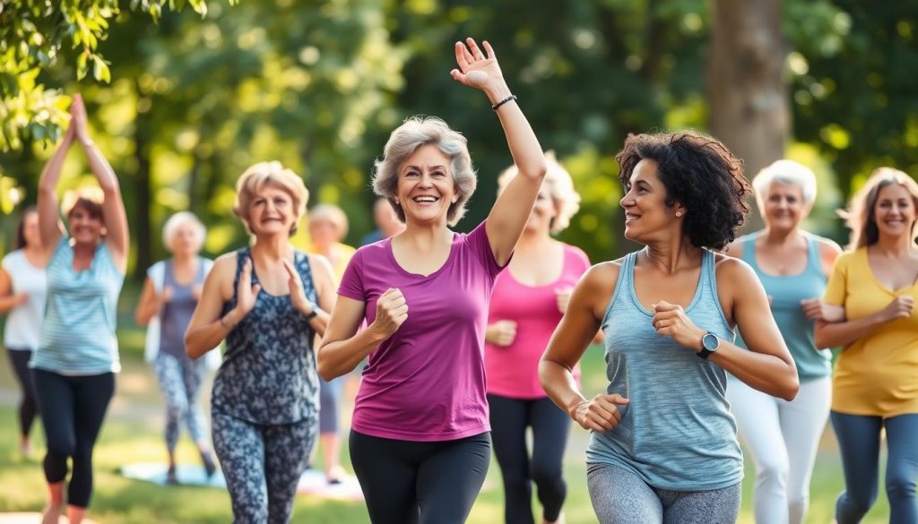 menopausal exercises