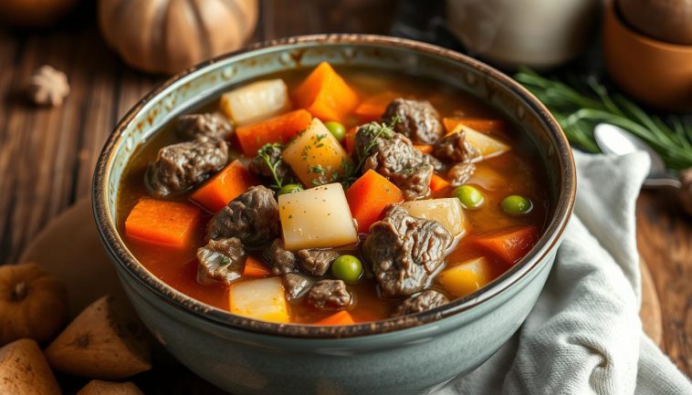 old fashioned vegetable beef soup recipe