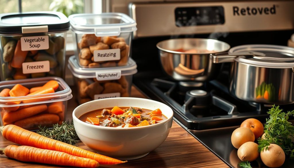 refrigerate freeze reheat